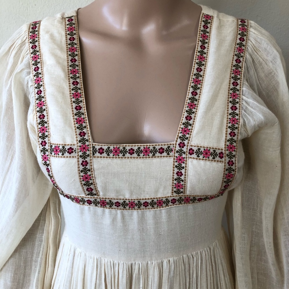 Vintage 1970’s Gunne Sax Prairie Dress - Picture 2 of 12